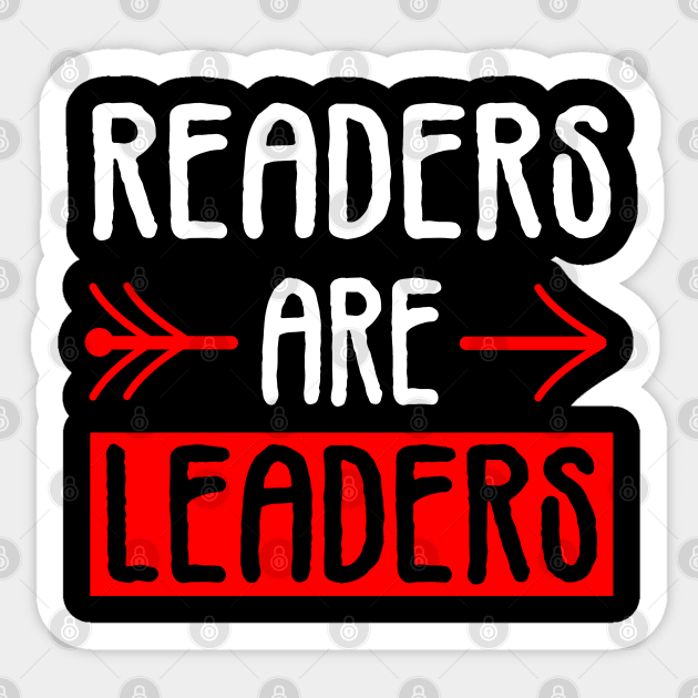 readers are leaders Sticker by gravisio